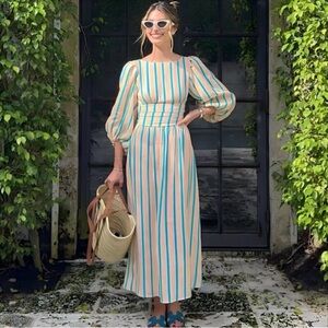 VRG GRL Long Sleeve Dress with Open Back